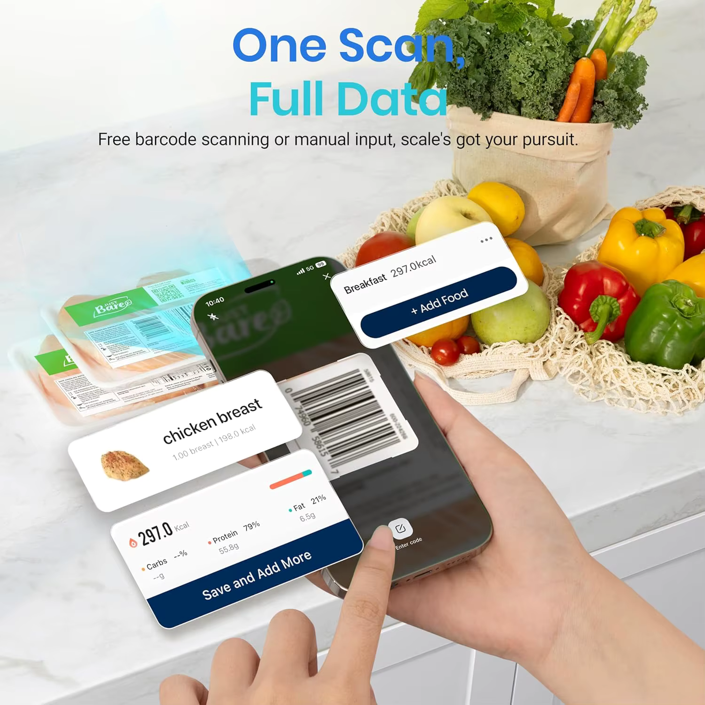 Vitelle™ Smart Nutrition Scale