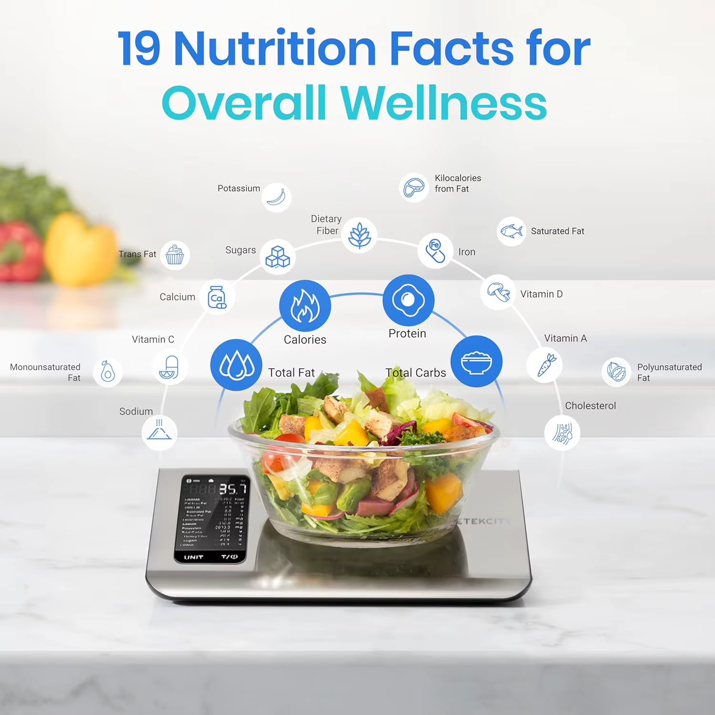 Vitelle™ Smart Nutrition Scale