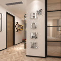 Mirror HOME Wall Sticker for Entryway Decor
