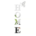 Mirror HOME Wall Sticker for Entryway Decor