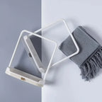 Solid Color Kitchen Storage Rack, Towel, Sponge & Soap Holder Organizer