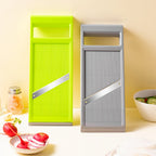Multifunctional Vegetable Cutter & Mandoline Slicer with Steel Blade, Versatile Kitchen Tool for Potato, Carrot