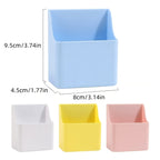 Strong Magnet Pen Holder for Dry Erase Board Plastic Magnetic Marker Storage Boxes, Refrigerator Locker Desk Accessories