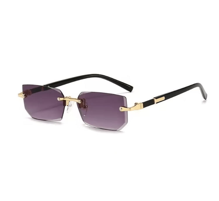 Retrocut Rimless Sunglasses